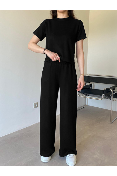 OKULCUBABA Women's High Waist Combed Cotton Modal Suit