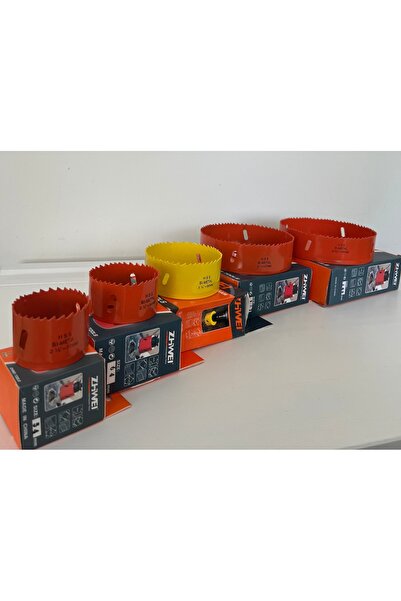 ZHWEİ ZHWEI HSS BI-METAL PANÇ SET - DELİK AÇMA 5'Lİ ( 54mm - 64mm - 86mm - 12...