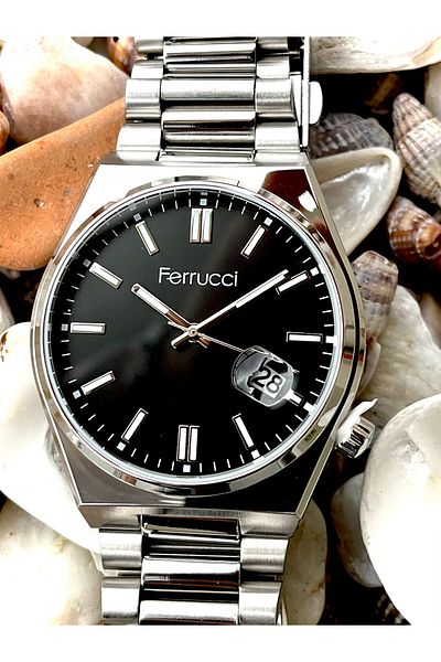 Ferrucci New Season Steel Cord Men's Wristwatch, All Functions Active