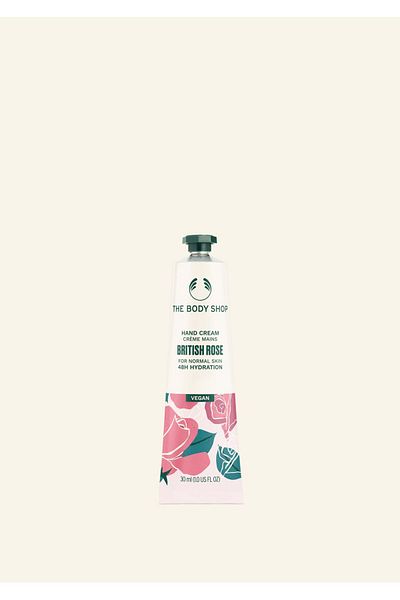 THE BODY SHOP BRITISH ROSE HAND CREAM 30 ML