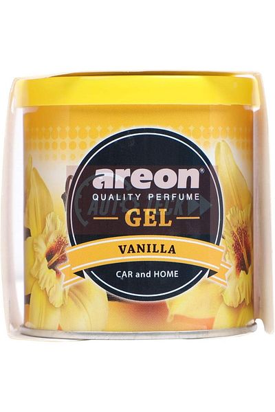 Areon Auto Pearl Aeron Vanilla Gel Air Freshener for Car, 80g