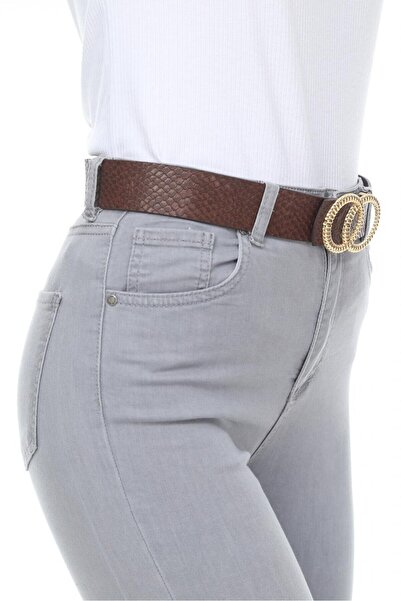 Paçuli Moda مشبك منقوش بحلقة مزدوجة للنساء من الباتشولي K-ss20033