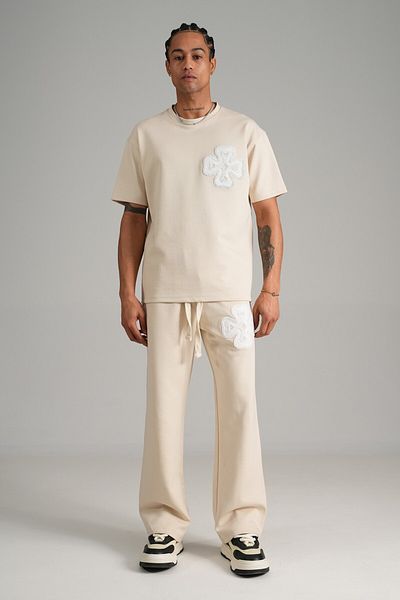 İkao Clover Detailed T-Shirt Pants Set