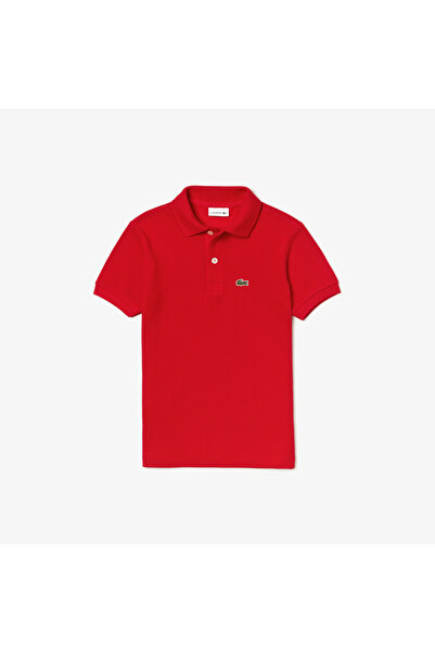 Lacoste Erkek Çocuk Regular Fit Kırmızı Polo