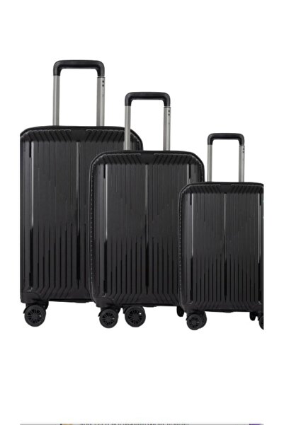 eBavul Tgn Pp Kırılmaz Valiz Seti