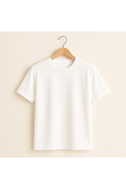 Hilal Akıncı Kids Tricou unisex basic cu guler rotund