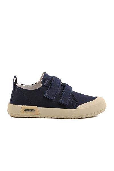 AYAKMOD Pantofi sport pentru băieți, albastru bleumarin, cu velcro, 545 F