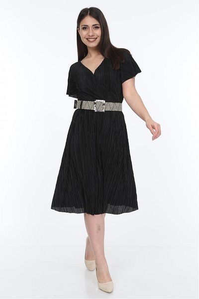Paçuli Moda Patchouli Women's Colorful Buckle Elastic Raffia Belt K-ss20028