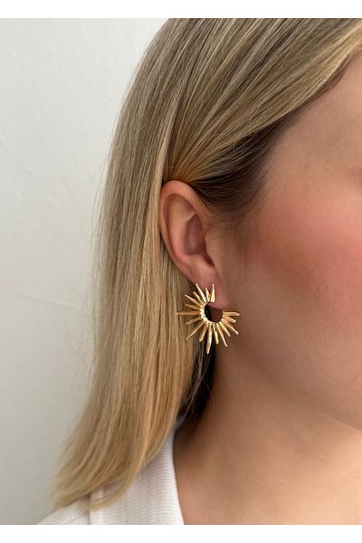 KİLİGİSTANBUL Thorn Oval Earrings
