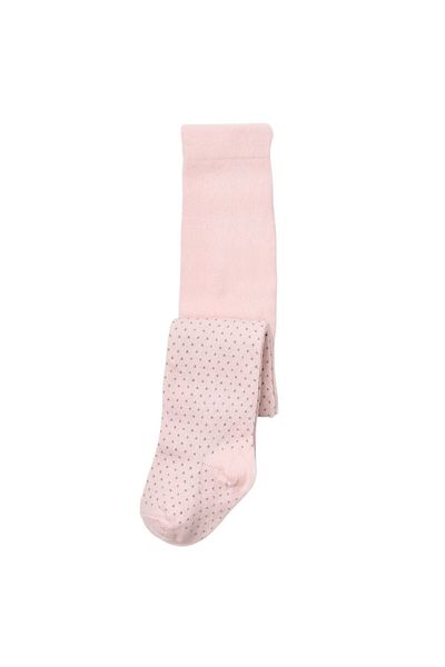 Bibaby Biorganic Classic Polka Dot Pantyhose 68438 Pink