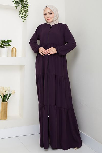 InStyle Three Gathered Purple Ferace