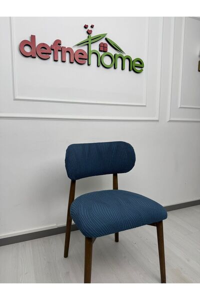 Defne Home bohem sandalye kılıfı Indigo