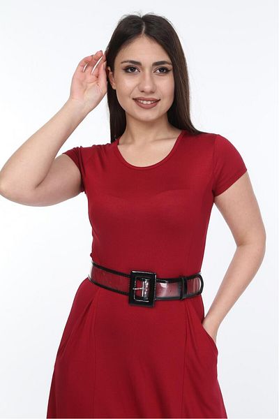 Paçuli Moda Patchouli Women's Transparent Belt K-ss20029