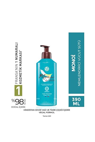Yves Rocher Nemlendirici Vücut Losyonu / Monoi - 390 ml