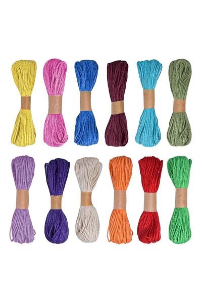 Kika Jute Rope Colored 4x10mt