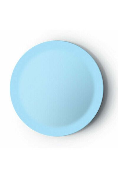 papercraft Cardboard Plate 8 Pieces Blue