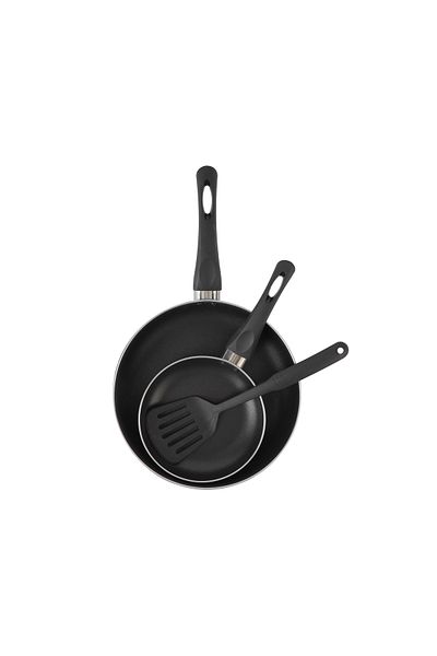 DELCASA 2 Piece Frypan with Nylon Turner- DC2896