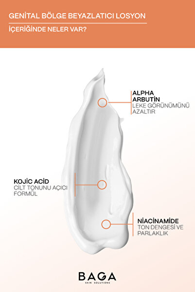 Baga Dış Genital Bölge Beyazlatıcı Krem 100 ml