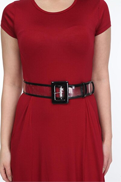 Paçuli Moda حزام نسائي شفاف من الباتشولي K-ss20029