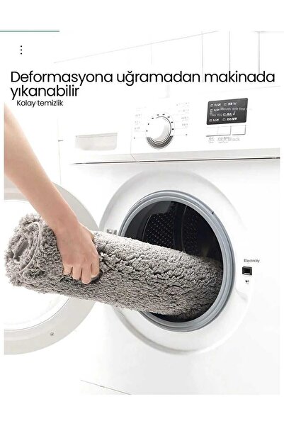 Sarar Aurora Brilliant Banyo Paspası Klozet Takımı 3 Lü 60x100 / 50x60 / 40x45