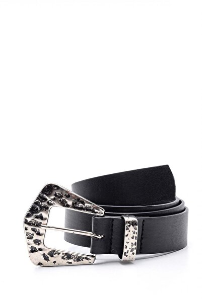 Paçuli Moda Paçuli Kadın Kabartma Tokalı Kemer K-aw19021