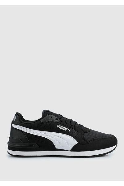 Puma Pánská sportovní obuv St Runner V3 Mesh 384640 -01 Černobílý
