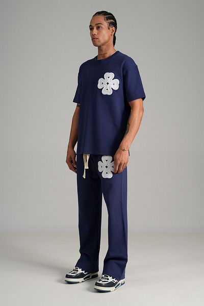 İkao Clover Detailed T-Shirt Pants Set