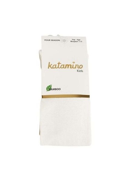 Katamino Mirabel Girls Bamboo Pantyhose K30207 Cream