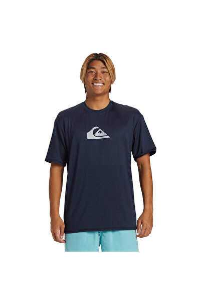 Quiksilver Everyday Surf Erkek Mavi Güneş Korumalı T-Shirt AQYWR03135-NA0