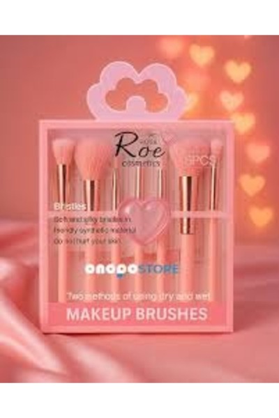 ÇELİKONLİNE Set četkica za šminku od 6 komada | Meke i koži prijatne sintetič...