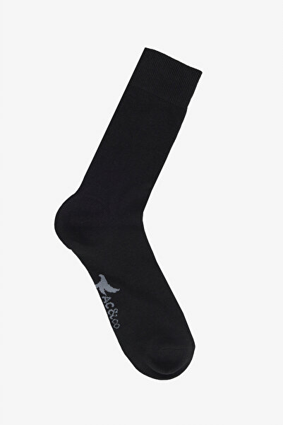 AC&Co / Altınyıldız Classics Men's Black Cotton 7 Pack Flexible Socks