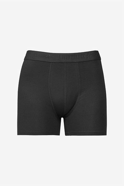 ALTINYILDIZ CLASSICS Men's Black-Anthracite Cotton 2-Pack Flexible Boxers
