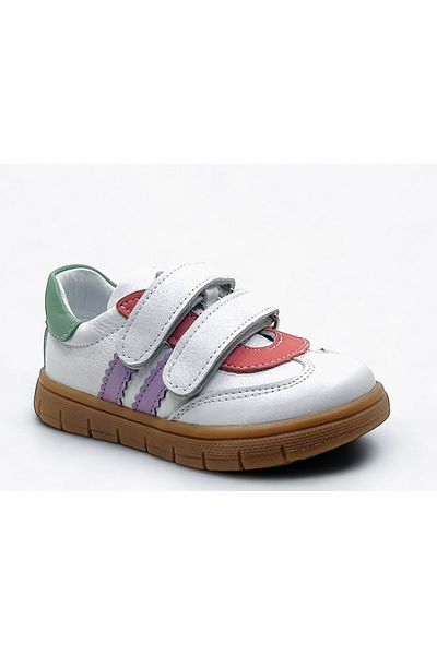 Perlina Leather and Orthopedic Sole Girls Shoes