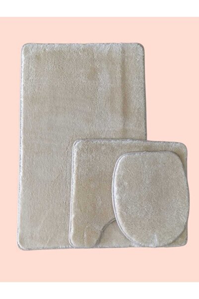 Aurora Brilliant سجادة حمام 3 قطع طقم مرحاض طقم مرحاض منتفخ سميك منتج 60x100 ...