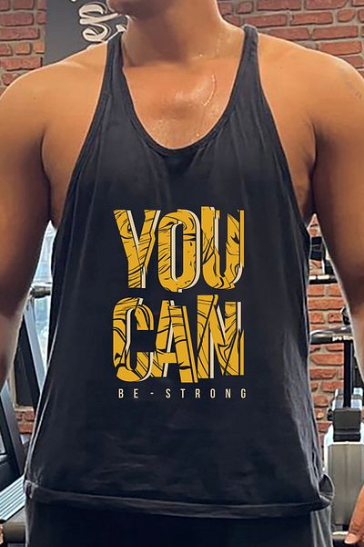 BLUU Youc Gym Fitness Tank Top Athlete Tank Top