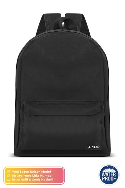 SOHO Original Unisex Multi-Compartment Ultra-Light Comfort Model School Backpack for Primary School Middle School and High School