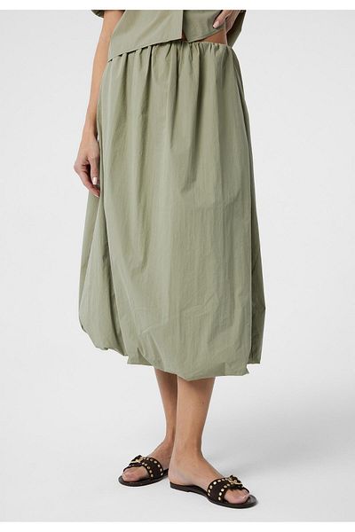 Antioch Green Women's Balloon Midi Skirt