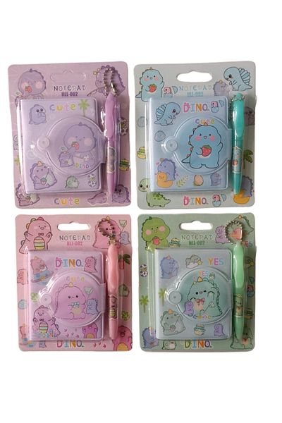 joyland Set de 3 mini caiete cu pix