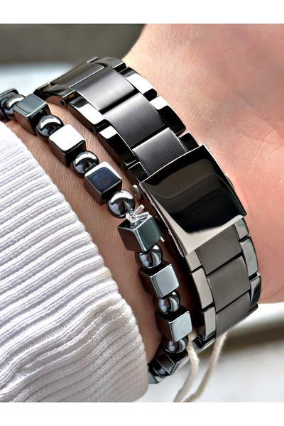 Ferrucci FERRUCCİ KOYU GRİ KADRANLI FUNCTION FÜME METAL ERKEK KOL SAATİ