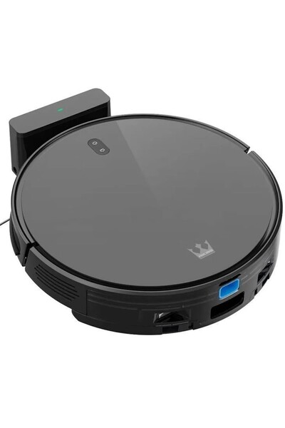 Hikıng Hpl12 Mop Fonksiyonlu Akıllı Robot Süpürge - Siyah