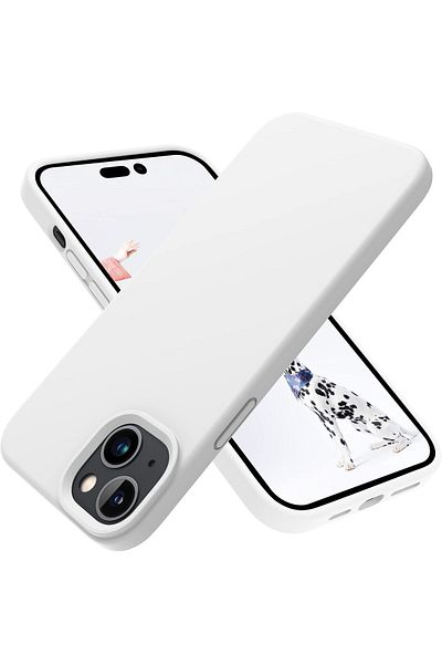 Generic Silicone Case Cover Compatible with iPhone 14 plus 6.7 " , Ultra Slim Fit with Full Body Protection