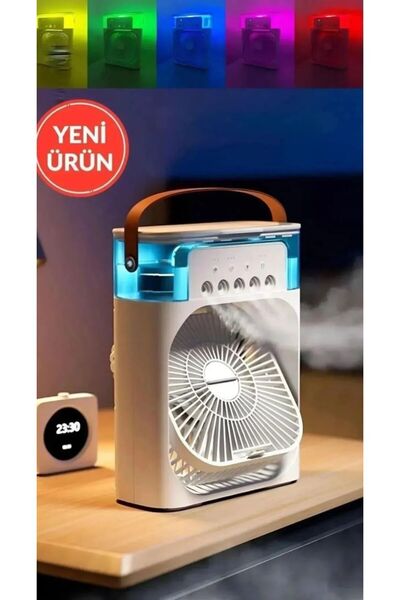 Home Home4410 3'ü 1 Arada Nemlendirici, Gece Lambası ve Soğuk Buharlı Masa Ti...