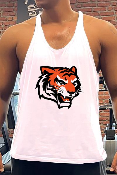 BLUU Tigerbe Gym Fitness Tank Top Sports Athlete