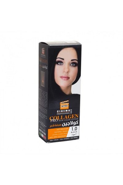 NITRO CANADA Hair Dye No. 1.0 Black Collagen Nitro Canada