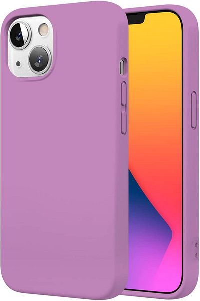 Generic Silicone Case Cover Compatible with iPhone 14 plus 6.7 " , Ultra Slim Fit with Full Body Protection