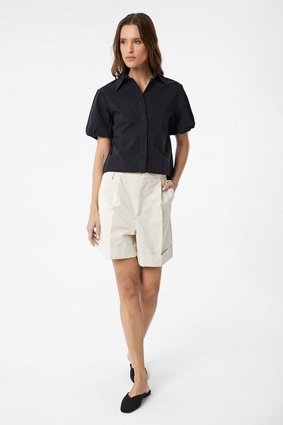 Antioch Black Balloon Sleeve Women's Shirt