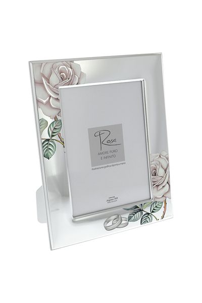 GiftExpress Wedding photo frame roses 26cm