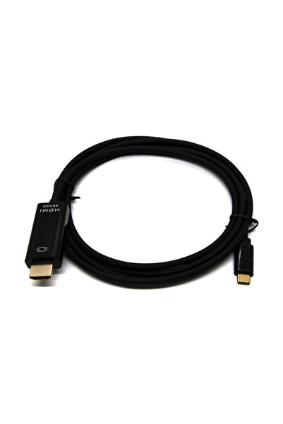 Beek BC-DSP-ADP-USBC-HU-V2 1.8 Mt USB Type C to HDMI 24K 30Hz Altın kAplama G...
