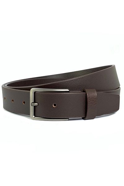 Classic Milano Genuine Leather Belt for Men 35MM – Classic Jean Belt for Men Pin Buckle in Gift Box