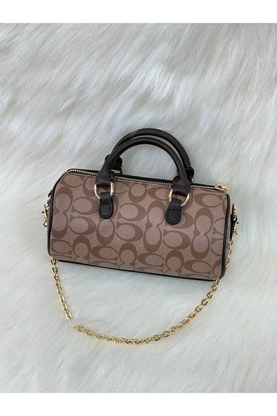 LEAUDER WOMEN هدية خاصة لعيد الأم، حقيبة يد وكتف مع حزام، إكسسوارات معدنية، حقيبة يد وكتف COAC-HH
